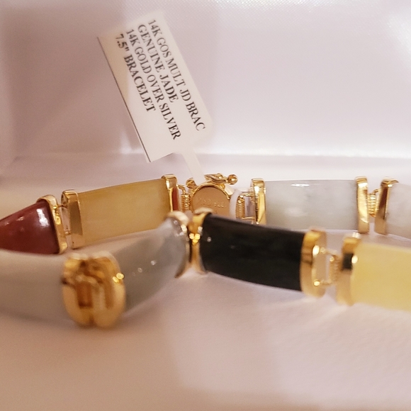 14k Go's Multi JD Bracelet Genuine NWT. - Picture 4 of 7